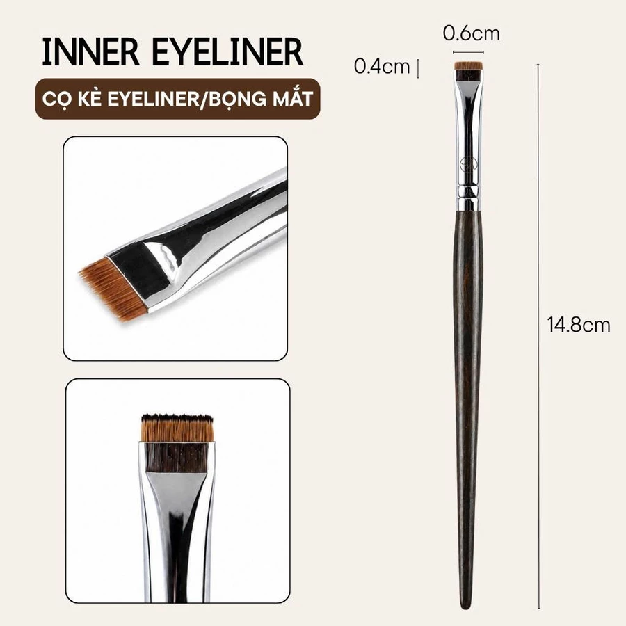 Cọ Kẻ Viền Mắt Trong BH Cosmetics Inner Eyeliner Brush BH317